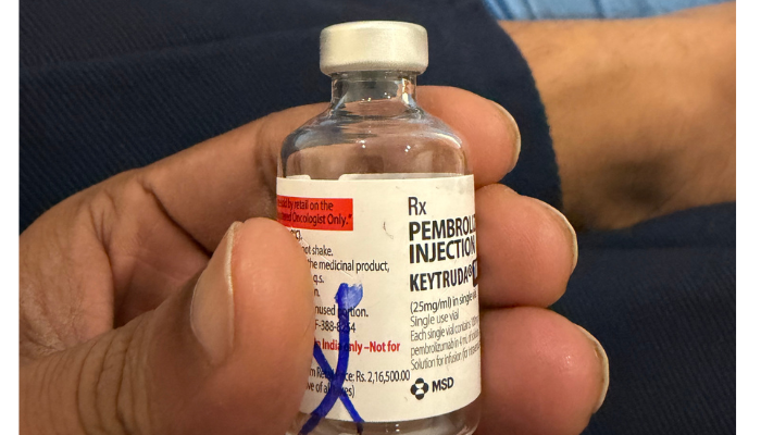 Mr. Stanislaus during treatment